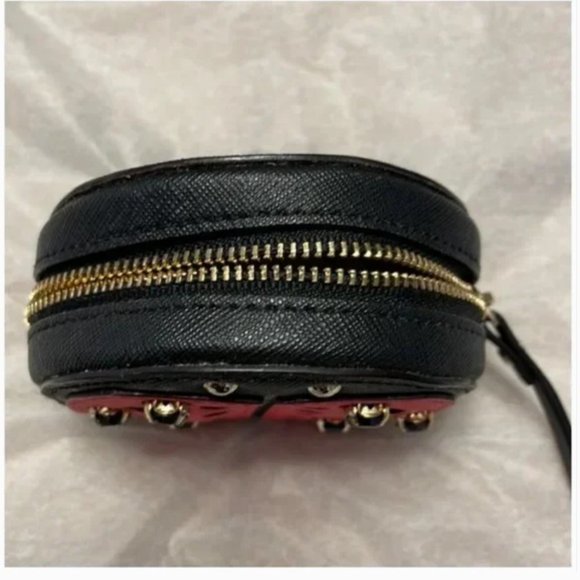 Kate Spade Turn Over a New Leaf Ladybug Coin Purse nwot - Picture 6 of 11